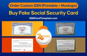 Buy Fake Social Security Card