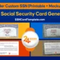 Fake Social Security Card Generator