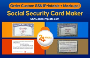 Social Security Card Maker