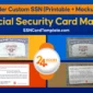 Social Security Card Maker